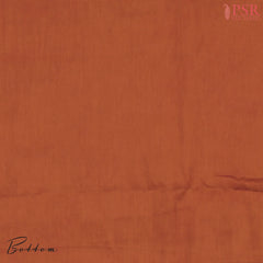 Saffron Orange Tassar Dress Material