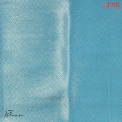 Capri Blue Summer Silk Saree