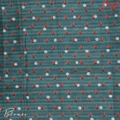 Multicolor Semi Tussar Saree