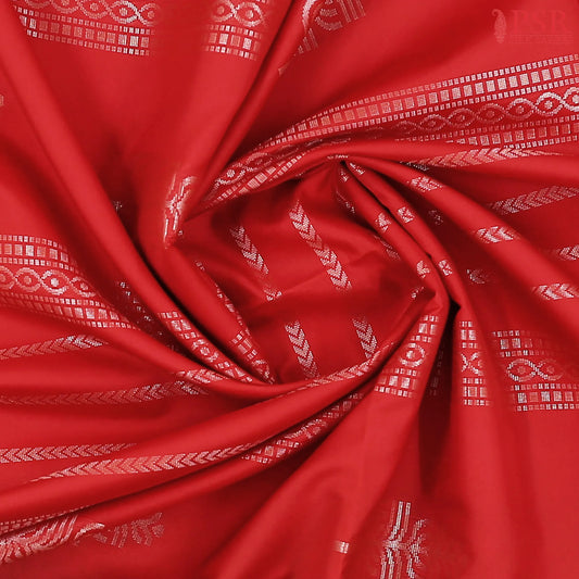 Red Soft Art Silk Saree