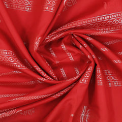 Red Soft Art Silk Saree