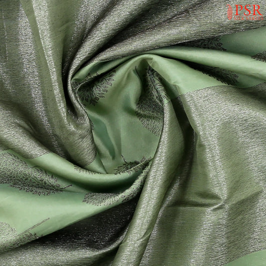 Laurel Green Kanchipuram Silk Saree