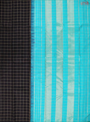 Black Kanchipuram Silk Saree