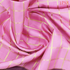Rose Pink Kanchipuram Silk Saree