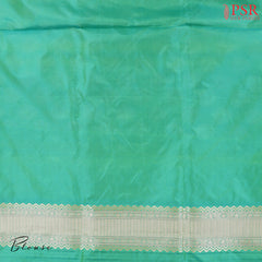Spring Green Banarasi Silk