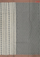 Olive Grey Kovai Cotton Saree
