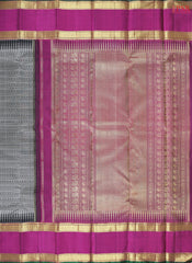 Black Kanchipuram Silk Saree