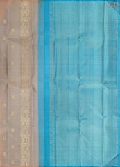 Vintage Peach Kanchipuram Silk Saree