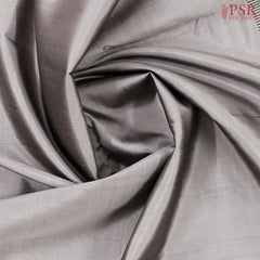 Dark Grey Kanchipuram Silk Saree