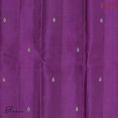 Magenta Purple Kanchipuram Silk Saree