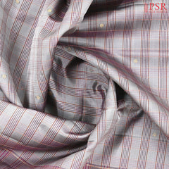 Zinc Grey Kanchipuram Silk Saree