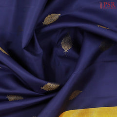 Dark Blue Kanchipuram Silk Saree