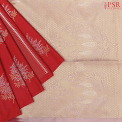 Red Soft Art Silk Saree
