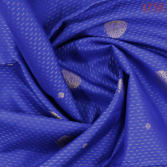 Royal Blue Fancy Kanchipuram Silk Saree