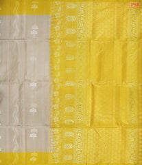 Tussar Beige Soft Silk Saree