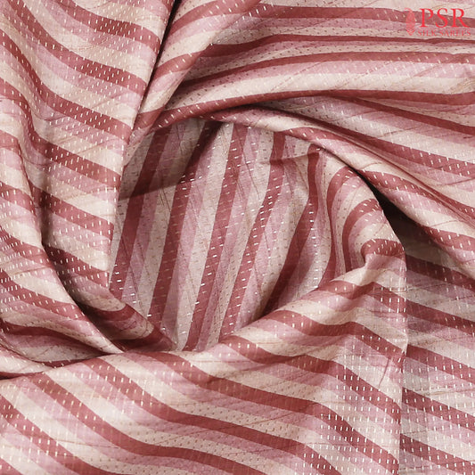 Shades Of Pink Semi Tussar Saree