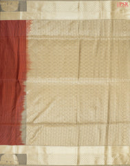 Copper Soft Art Silk Saree