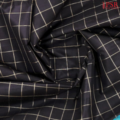 Black Kanchipuram Silk Saree