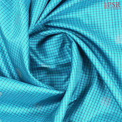 Cerulean Blue Soft Silk Saree