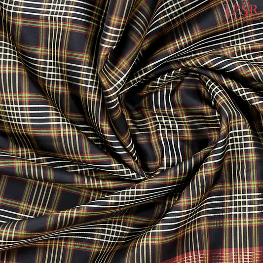 Black Kanchipuram Silk Saree
