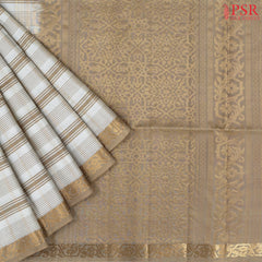 Pearl Beige Soft Silk Saree