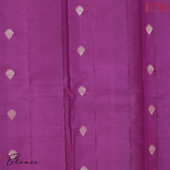 Magenta Purple Kanchipuram Silk Saree