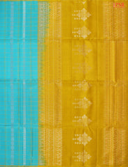 Turquoise Surf Soft Silk Saree