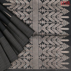 Black Soft Silk Saree