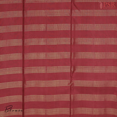 Carmine Red Kanchipuram Silk Saree