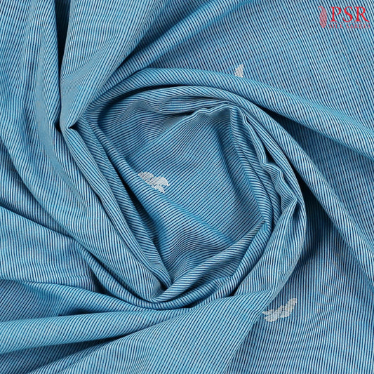 Bondi Blue Byloom Cotton Saree