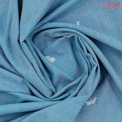 Bondi Blue Byloom Cotton Saree
