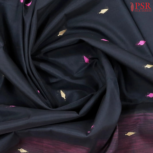 Black Silk Cotton Saree