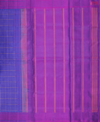 Royal Blue Arani Silk Saree