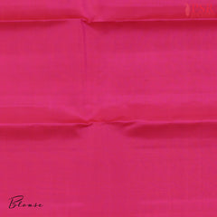 Magenta Pink Bridal Kanchipuram Silk Saree