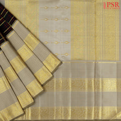 Black Kanchipuram Silk Saree