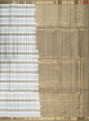 Pearl Beige Soft Silk Saree