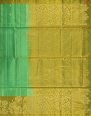 Cool Green Soft Silk Mix Saree