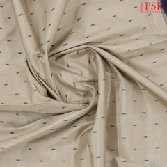 Light Chikoo Pochampally Silk Saree