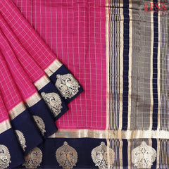 Dark Pink Assam Saree