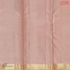 Peacock Blue Arani Silk Saree