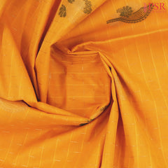 Marigold Yellow Kovai Cotton Saree