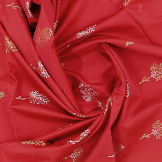 Red Soft Art Silk Saree