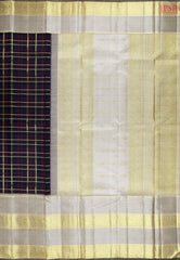 Black Kanchipuram Silk Saree