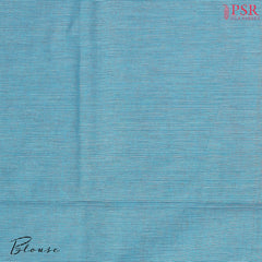 Bondi Blue Byloom Cotton Saree