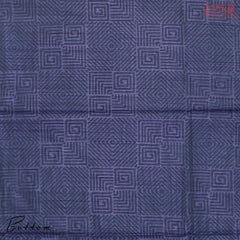 Cerulean Blue Soft Patola Dress Material