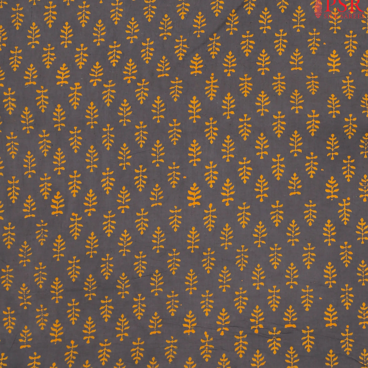 Grey Cotton Print Running Material