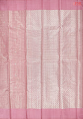 Flamingo Pink Kanchipuram Silk Saree