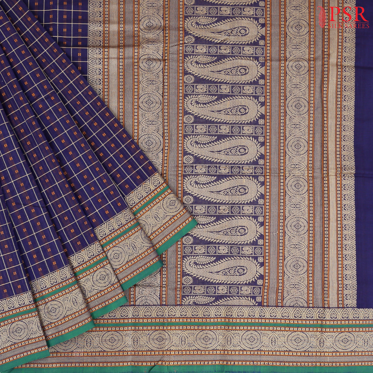 Indigo Kalakshetra Kovai Cotton Saree