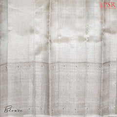 Pastel Blue Kanchipuram Silk Saree