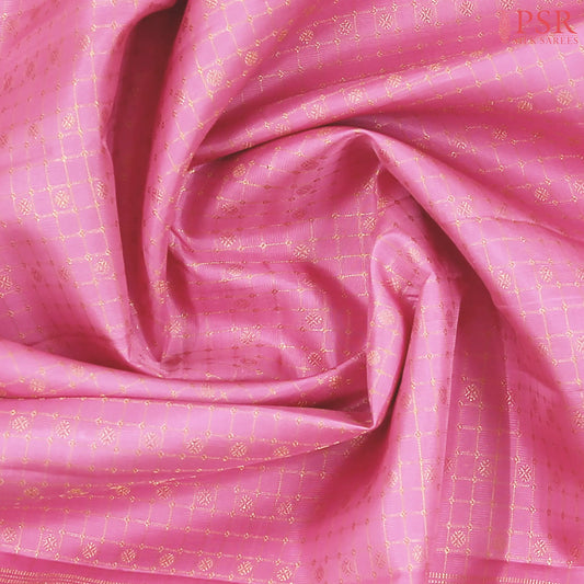 Light Pink Kanchipuram Silk Saree